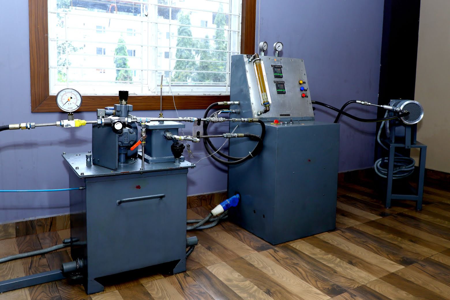 Performance Test Rig for Oil Cooler